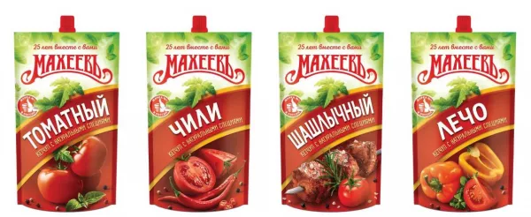 "Махеевъ" провел редизайн упаковки классических кетчупов