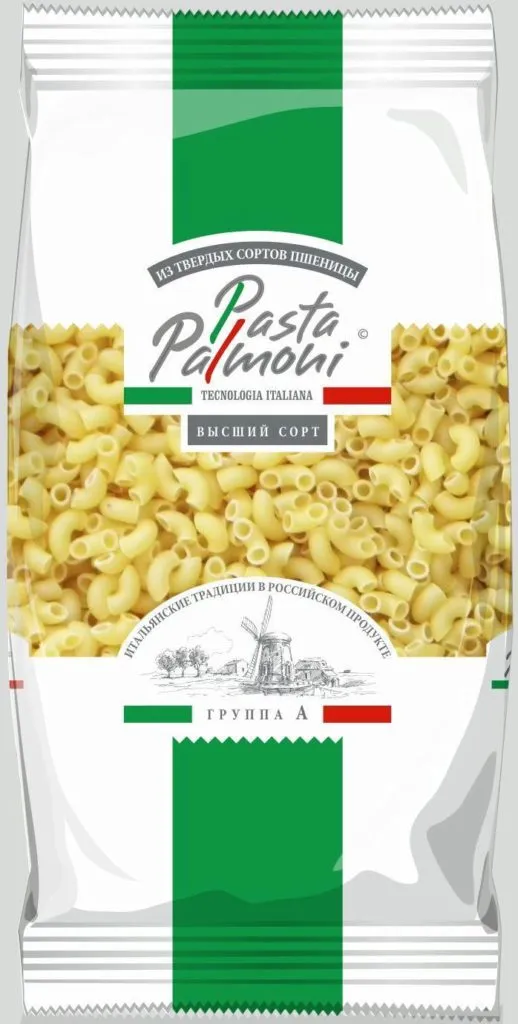 фотография продукта "Pasta Palmoni" Рожок прима 400гр.
