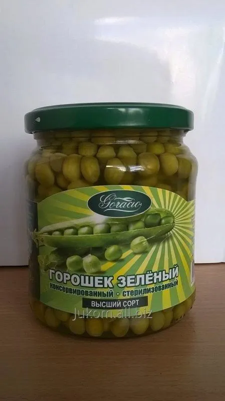 фотография продукта Горошек зеленый консервированный