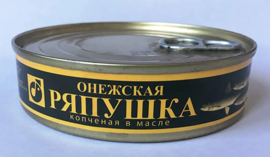 рыбные консервы из ряпушки и корюшки в Москве 2