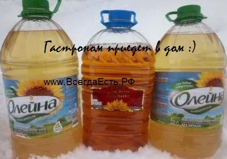 Фотография продукта Подсолнечное масло 1-5 л рафин нерафин