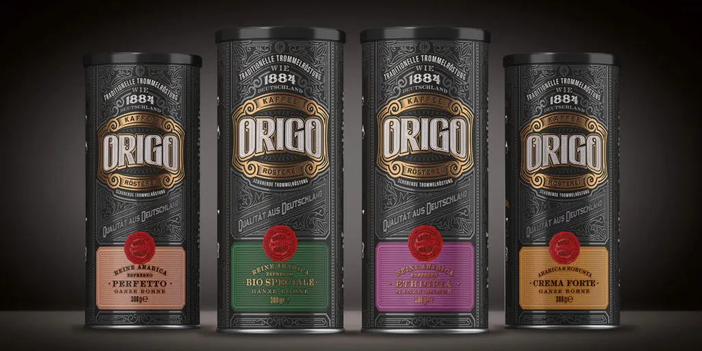 фотография продукта Редизайн - Кофе берлинской марки "ORIGO"