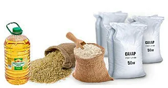 фотография продукта Сахар — песок, крупы, мука, масло