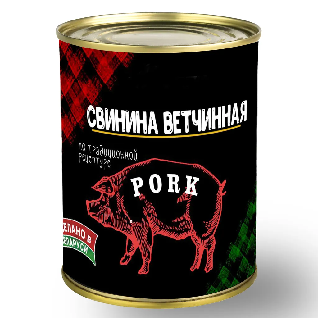 фотография продукта Консервы мясные  "Свинина ветчинная"