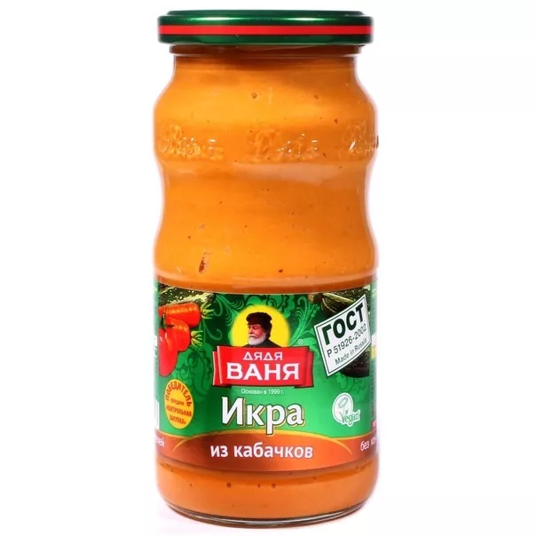 Фотография продукта Икра из кабачков дядя ваня с/б 460/8шт