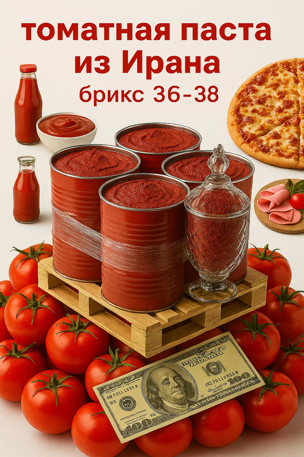 асептическая томатная паста iran в Иране 3