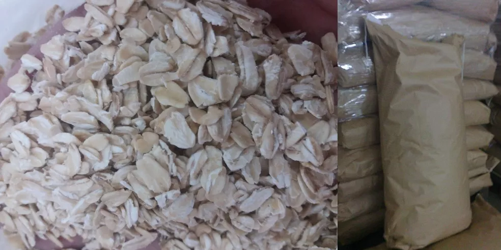 фотография продукта Овсяная крупа в мешках