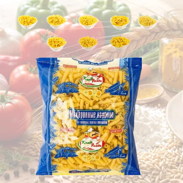 Фотография продукта Макароны гр "а" из .  в ассорти